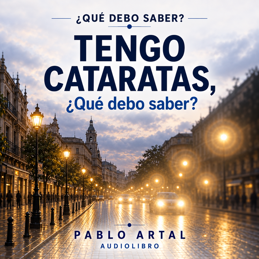 Cubierta del audiolibro en español